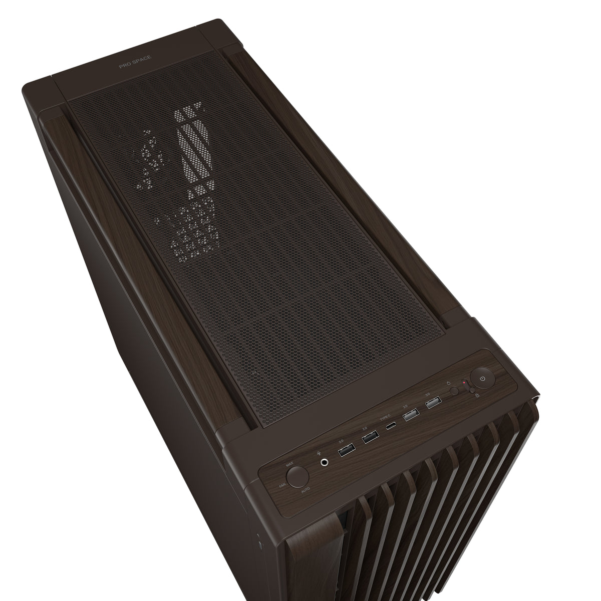 ASUS ProArt PA602 Wood Edition Retro Brown - Metal Panel Midi Tower Braun