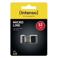 Intenso Micro Line USB-Stick 32 GB USB Typ-A 2.0 Schwarz