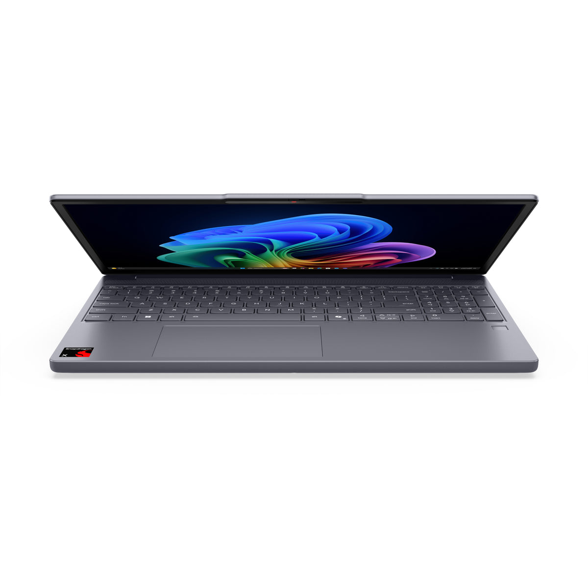 Lenovo IdeaPad Slim 3 15Q8X10 Copilot+ PC Snapdragon X1-26-100 Laptop 38,4 cm (15.1") WQXGA 24 GB LPDDR5x-SDRAM 1 TB SSD Wi-Fi 7 (802.11be) Windows 11 Home Deutsch Grau