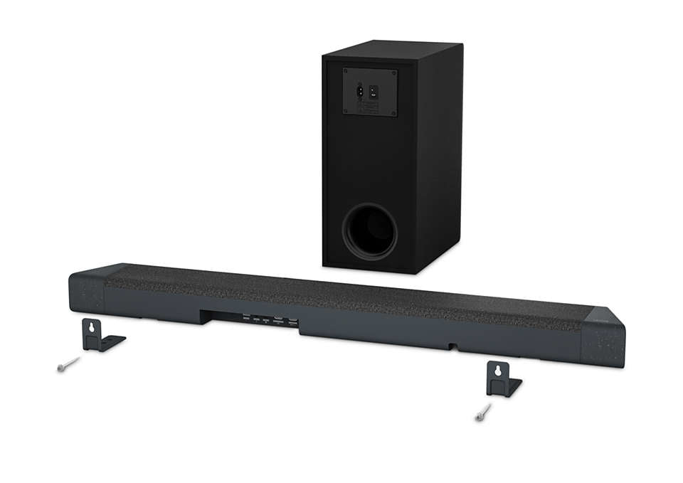Philips TAB7908/10 Soundbar-Lautsprecher Schwarz 5.1.2 Kanäle 740 W