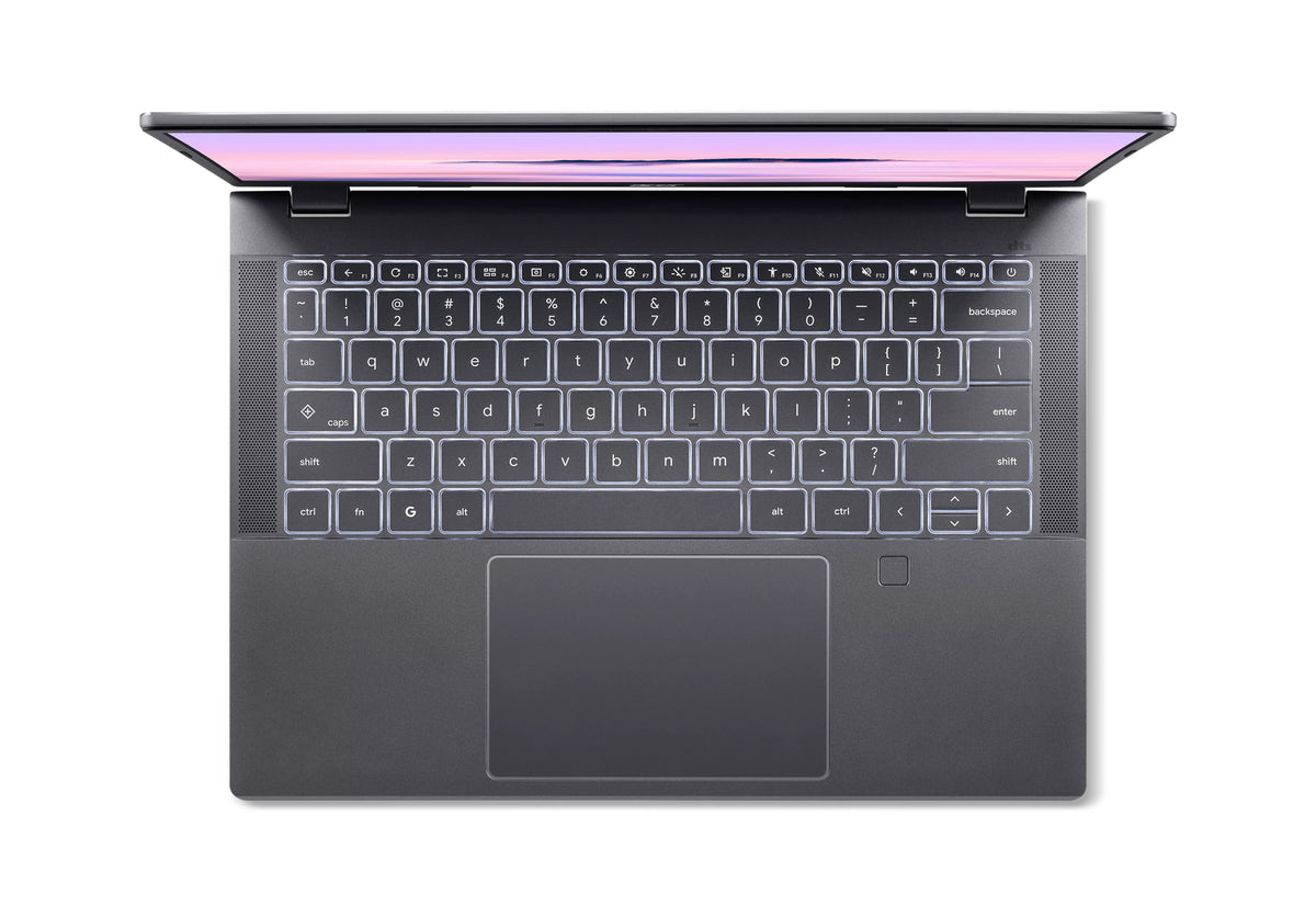 Acer Chromebook Plus 514 CBE594-2-TCO-30CD Intel Core 3 100U 35,6 cm (14") WUXGA 16 GB LPDDR5x-SDRAM 256 GB SSD Wi-Fi 7 (802.11be) ChromeOS Grau