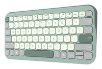 ASUS Marshmallow Keyboard KW100 Tastatur Haus Bluetooth QWERTZ Deutsch Grün