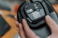 BakkerElkhuizen HandshoeMouse Shift Bluetooth Maus Büro Beidhändig Optisch 1000 DPI