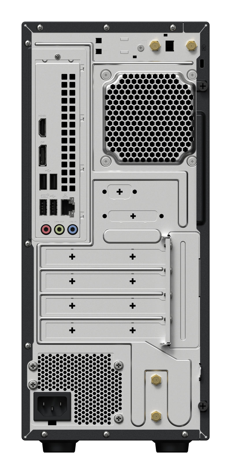 ASUS ExpertCenter P500 Mini Tower P500MV-07240H1010 Intel Core 7 240H 32 GB DDR5-SDRAM 512 GB SSD PC Grau