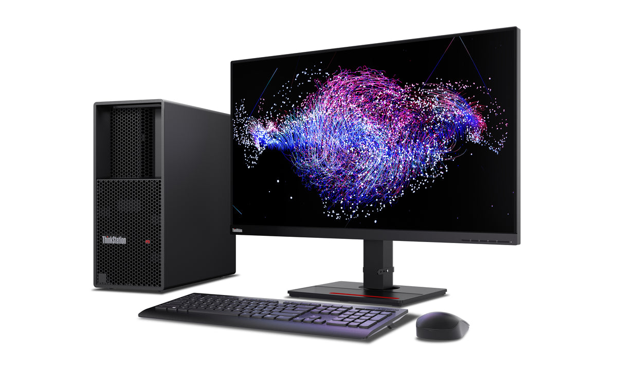 Lenovo ThinkStation P3 Tower Gen 2 Intel Core Ultra 9 285K 128 GB DDR5-SDRAM 1 TB SSD Ubuntu Linux Arbeitsstation Schwarz