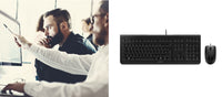 CHERRY DC 2000 Tastatur Maus enthalten Büro USB QWERTY Nordisch Schwarz