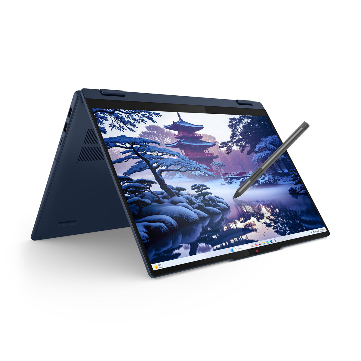 Lenovo IdeaPad 5 2-in-1 16IAL10 Intel Core Ultra 5 225U Hybrid (2-in-1) 40,6 cm (16") Touchscreen WUXGA 16 GB LPDDR5x-SDRAM 512 GB SSD Wi-Fi 6 (802.11ax) Windows 11 Home Schweiz Blau