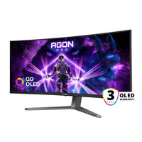 AOC AG346UCDAM Computer Monitor 86.4 cm (34") 3440 x 1440 Pixels Black, Gray