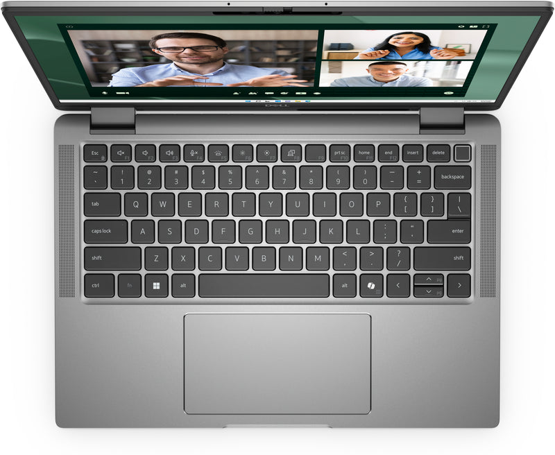 DELL Latitude 7350 2-in-1 Intel Core Ultra 5 135U Hybrid (2-in-1) 33,8 cm (13.3") Touchscreen Quad HD+ 16 GB LPDDR5x-SDRAM 512 GB SSD Wi-Fi 7 (802.11be) Windows 11 Pro Deutsch Grau