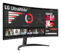 LG 34WR50QK-B Computerbildschirm 86,4 cm (34") 3440 x 1440 Pixel Wide Quad HD Schwarz