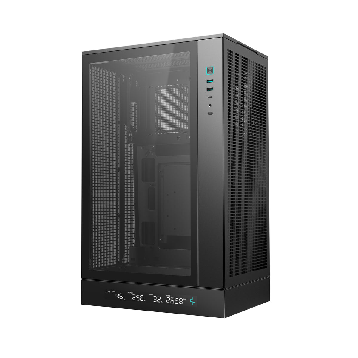 DeepCool CH270 Digital Mini Tower Schwarz