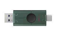 Kingston Technology DataTraveler DuoG2 USB-Stick 128 GB USB Type-A / USB Type-C 3.2 Gen 1 (3.1 Gen 1) Schwarz, Grün