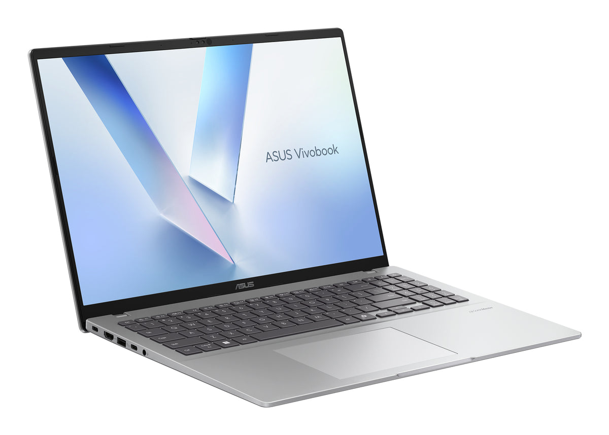 ASUS Vivobook 16 M1607KA-MB067W Copilot+ PC AMD Ryzen AI 7 350 Laptop 40,6 cm (16") WUXGA 16 GB DDR5-SDRAM 512 GB SSD Wi-Fi 6 (802.11ax) Windows 11 Home Silber