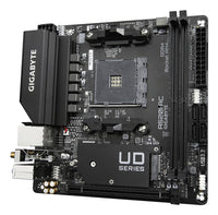 GIGABYTE A520I AC Motherboard - Unterstützt AMD Ryzen 5000 Series AM4 CPUs, 6 Phasen Digital VRM, bis zu 5300MHz DDR4 (OC), 1xPCIe 3.0 M.2, WIFI, GbE LAN, USB 3.2 Gen1