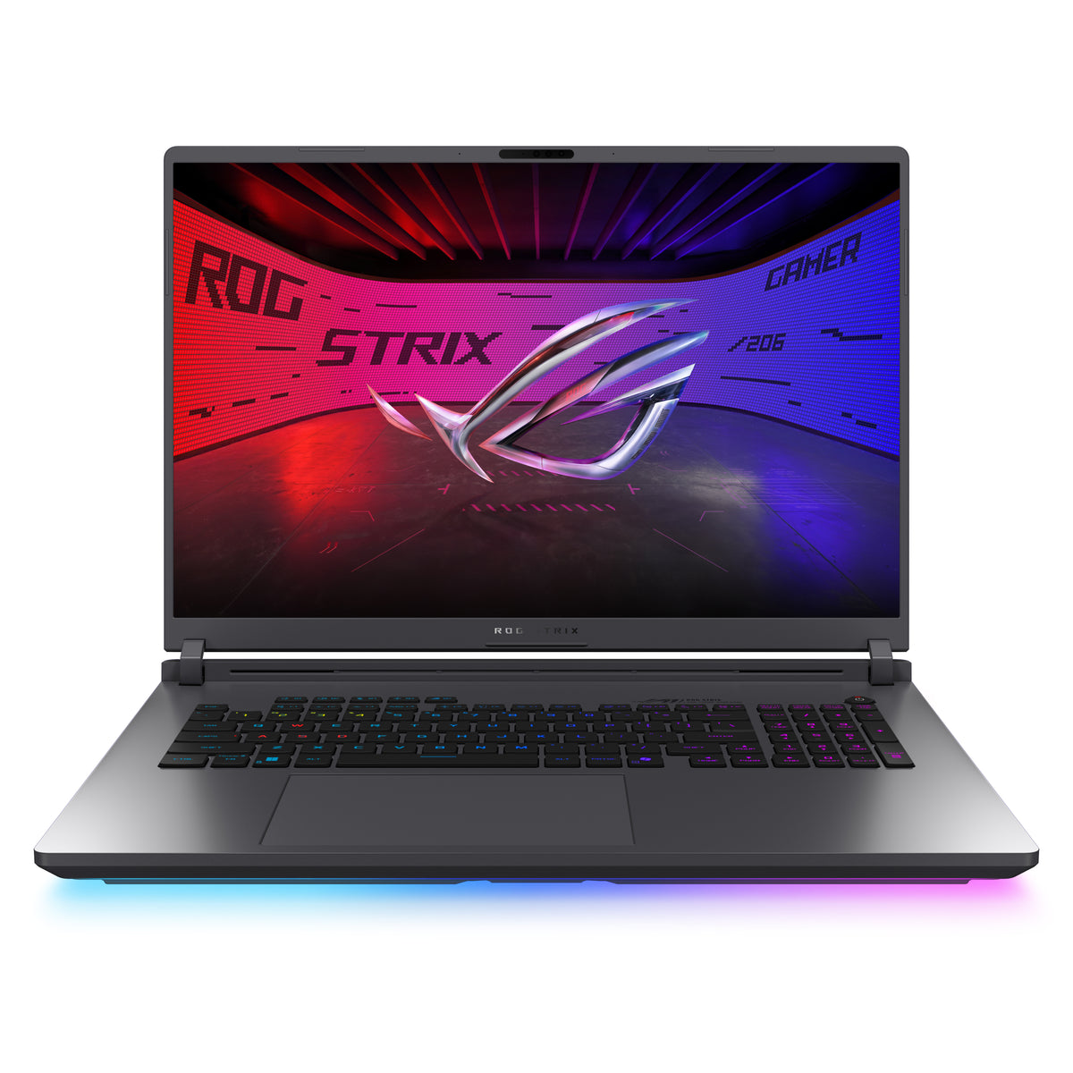 ASUS ROG Strix G18 G815JMR-ISCS8148W Intel® Core™ i7 i7-14650HX Laptop 45,7 cm (18") WUXGA 16 GB DDR5-SDRAM 1 TB SSD NVIDIA GeForce RTX 5060 Wi-Fi 7 (802.11be) Windows 11 Home Schwarz, Grau