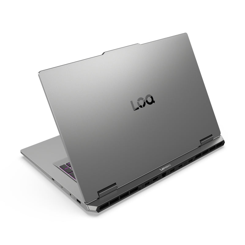 Lenovo LOQ 17IRX10 Intel® Core™ i7 i7-14700HX Laptop 43,9 cm (17.3") Full HD 16 GB DDR5-SDRAM 1 TB SSD NVIDIA GeForce RTX 5070 Wi-Fi 6 (802.11ax) Windows 11 Home Deutsch Grau
