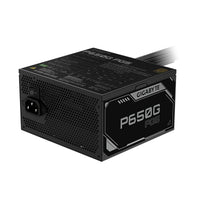 GIGABYTE P650G PCIE 5.1 Netzteil – PCIe 5.1, 80 PLUS Silver, 120mm Lüfter, kompatibel mit ATX 3.1, EU-Stecker