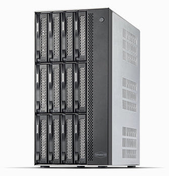 TerraMaster T12-500 Pro NAS Mini Tower Intel® Core™ i7 16 GB DDR5 0 TB Grau