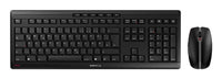 CHERRY STREAM DESKTOP, Kebelloses Desktopset, Schwarz, USB (QWERTZ - DE)