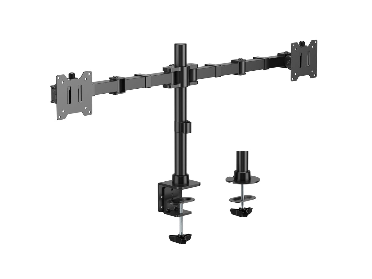 Equip 17"-35" Dual Monitor Desk Mount with Articulating Arms