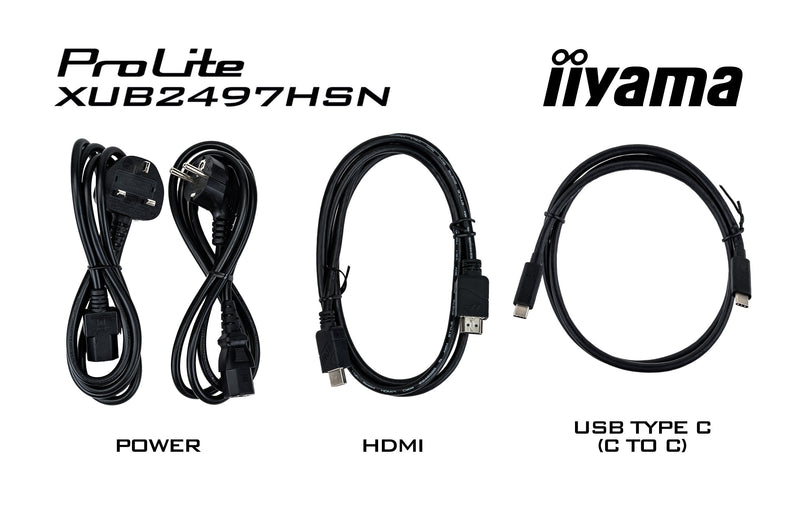 iiyama ProLite XUB2497HSN-W2 Computerbildschirm 60,5 cm (23.8") 1920 x 1080 Pixel Full HD LED Weiß