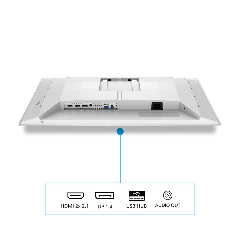 Philips Evnia 6000 27M2N6501L/00 Computerbildschirm 67,3 cm (26.5") 2560 x 1440 Pixel Quad HD QD-OLED Weiß