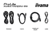 iiyama ProLite XUB2792QSU-B6 Computerbildschirm 68,6 cm (27") 2560 x 1440 Pixel Quad HD LED Schwarz