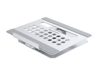 Conceptronic DONN27G Laptop-Ständer mit 7-in-1-Dockingstation, 360° drehbare Basis, faltbar, höhenverstellbar