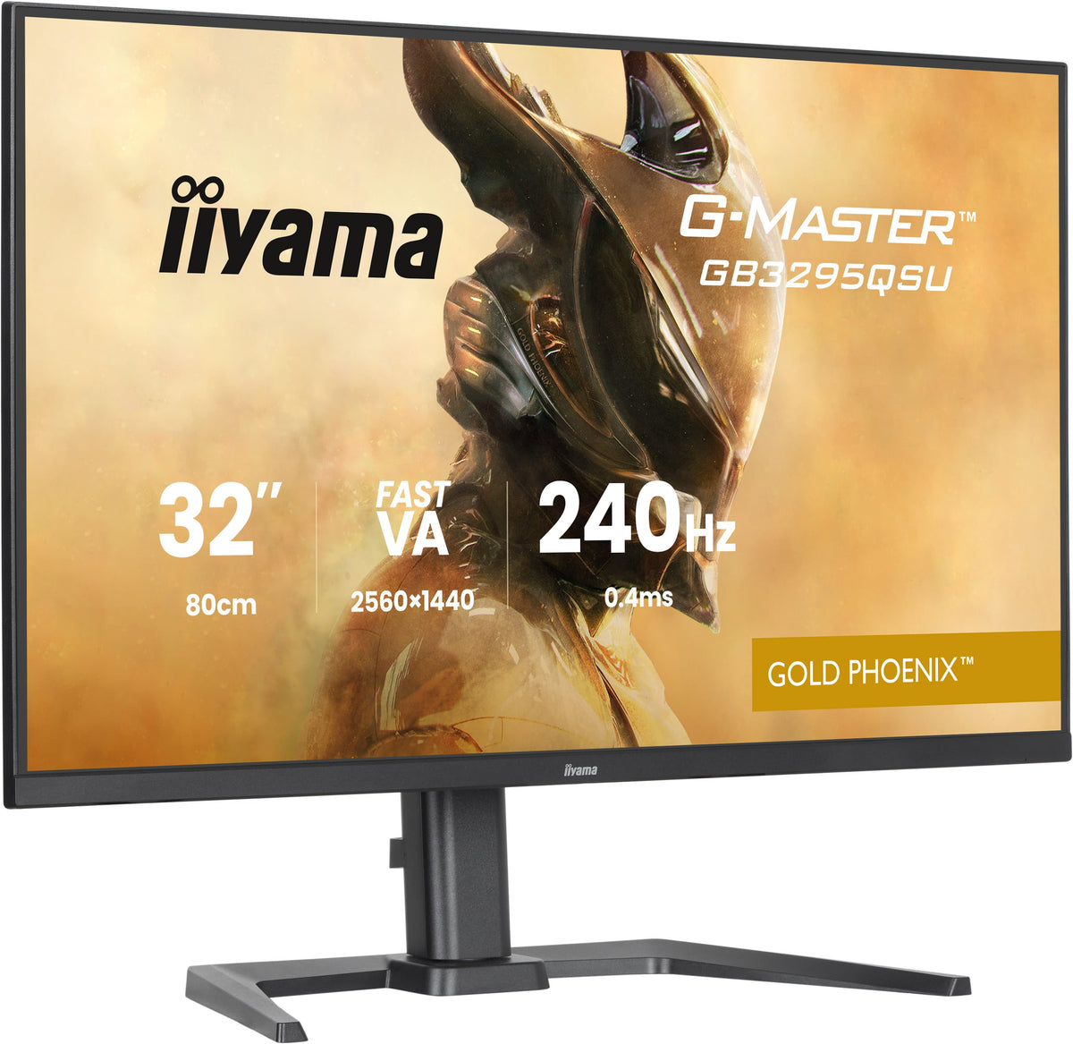 iiyama G-MASTER GB3295QSU-B1 Computerbildschirm 80 cm (31.5") 2560 x 1440 Pixel Quad HD LED Schwarz