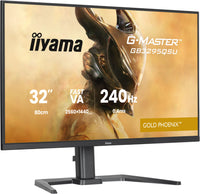 iiyama G-MASTER GB3295QSU-B1 Computerbildschirm 80 cm (31.5") 2560 x 1440 Pixel Quad HD LED Schwarz