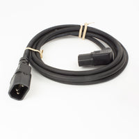 ACT AK5355 Stromkabel Schwarz 0,6 m IEC C14 IEC C15