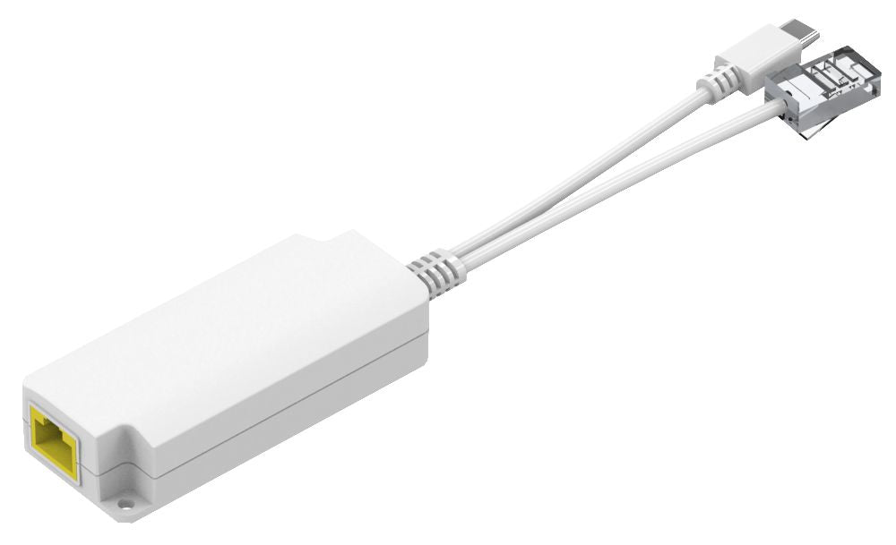 Microconnect MC-POESPLITTER-CW Netzwerksplitter Power over Ethernet (PoE) Weiß