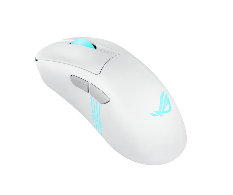 ASUS ROG Keris II Origin WHT Maus Gaming rechts RF Wireless + Bluetooth + USB Type-A Optisch 42000 DPI