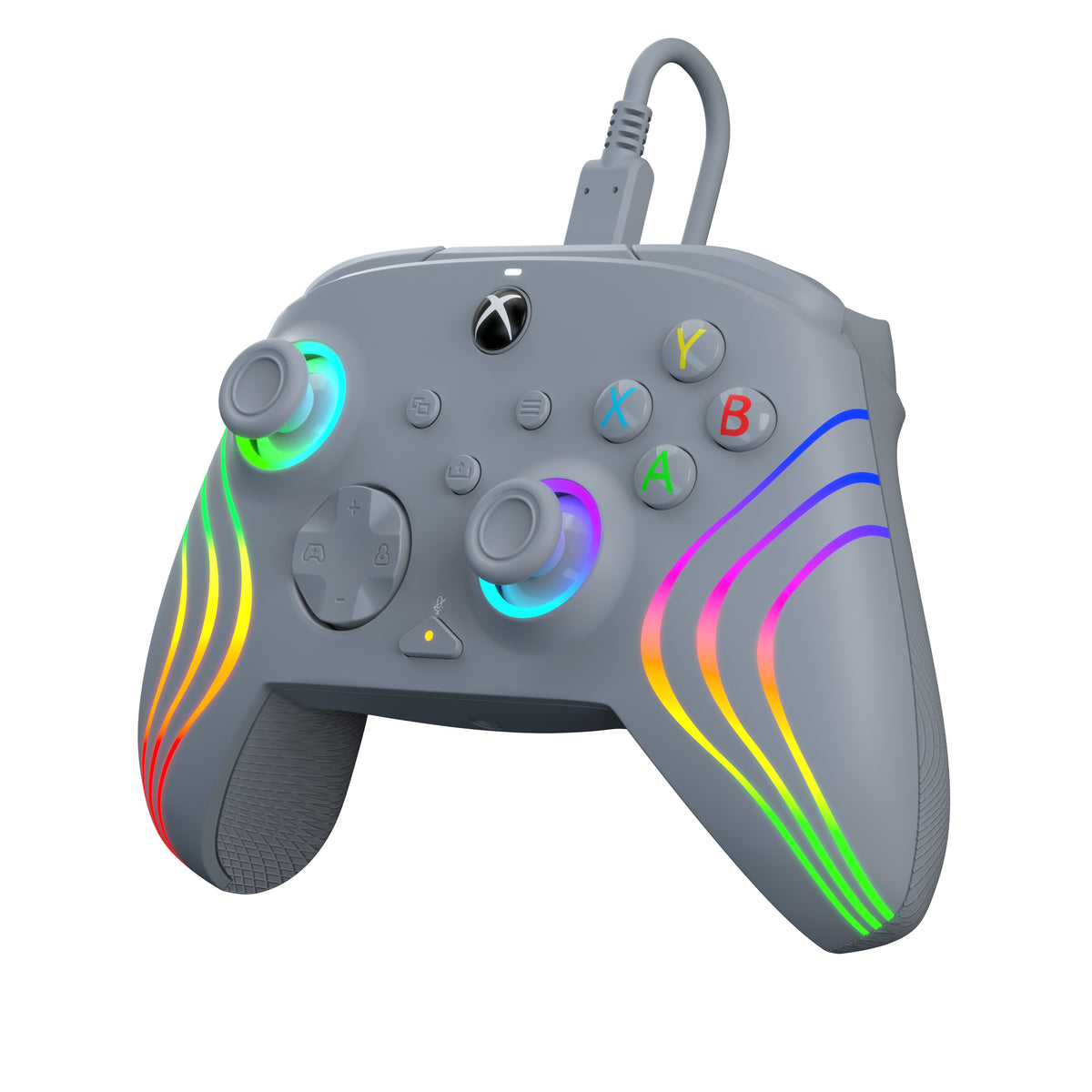 PDP Afterglow Wave Grau USB Gamepad Analog / Digital PC, Xbox One, Xbox Series S, Xbox Series X