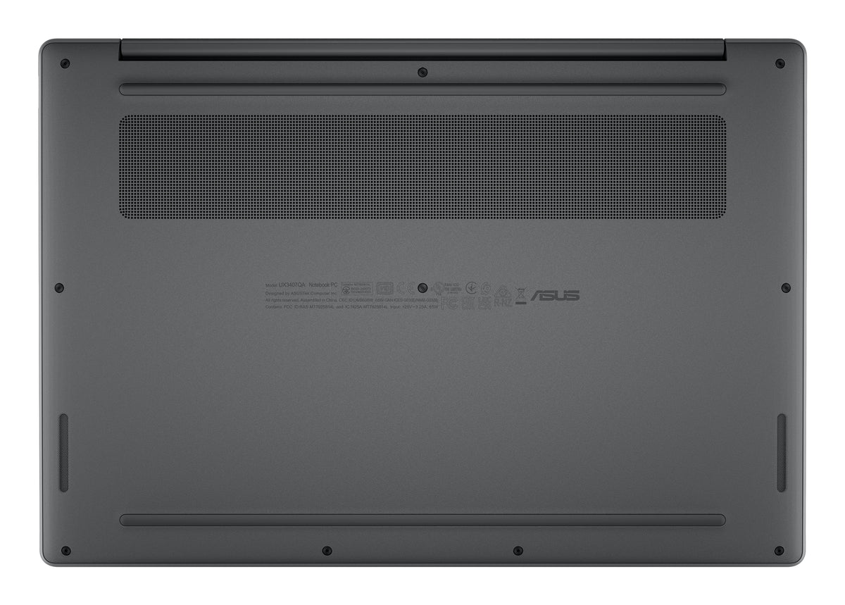 ASUS Zenbook A14 UX3407NA-QD045W Snapdragon X2E-88-100 Laptop 35,6 cm (14") WUXGA 32 GB LPDDR5x-SDRAM 1 TB SSD Wi-Fi 7 (802.11be) Windows 11 Home Grau