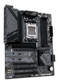GIGABYTE B650 EAGLE Mainboard - AMD Ryzen 9000er-Serie, 12+2+2 Phasen VRM, bis zu 7600 MHz DDR5 (OC), 1xPCIe 5.0 + 2xPCIe 4.0 M.2, GbE LAN, USB 3.2 Gen 2