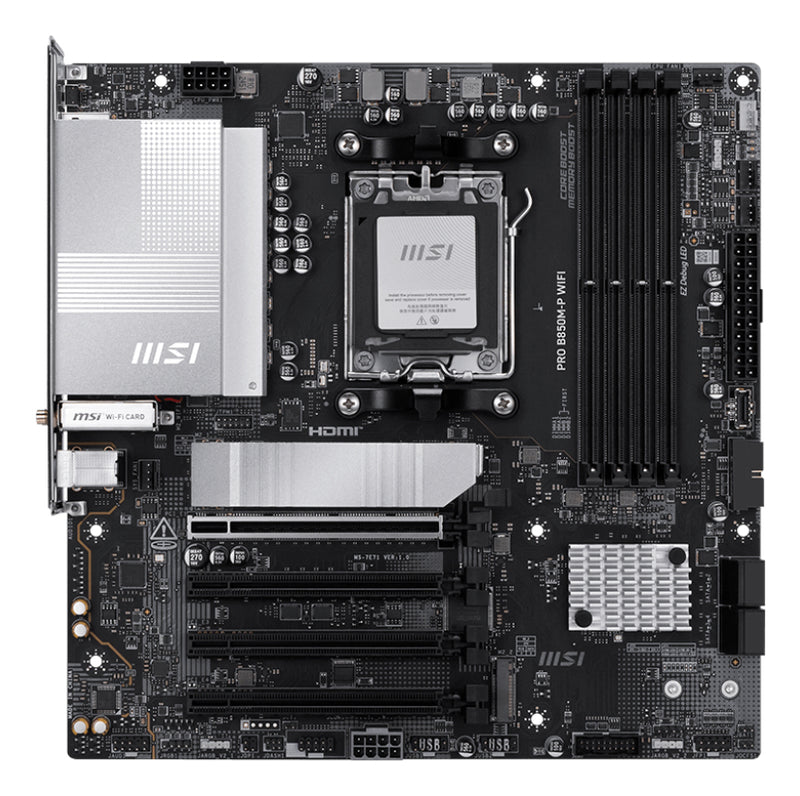 MSI PRO B850M-P WIFI Motherboard AMD B850 Sockel AM5 micro ATX