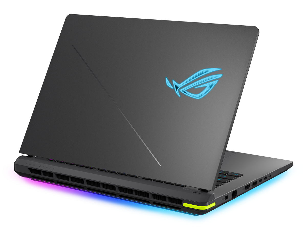 ASUS ROG Strix G16 G615LW-S5116W Intel Core Ultra 9 275HX Laptop 40,6 cm (16") WQXGA 32 GB DDR5-SDRAM 1 TB SSD NVIDIA GeForce RTX 5080 Wi-Fi 7 (802.11be) Windows 11 Home Grün, Grau QWERTZ Deutsch