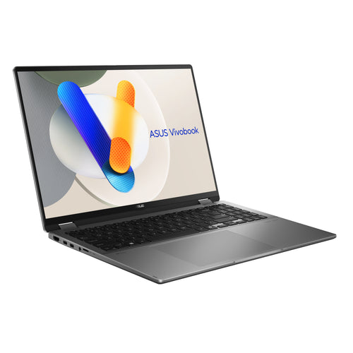 ASUS Vivobook 16 Flip TP3607SA-SI155W Copilot+ PC Intel Core Ultra 7 256V Hybrid (2-in-1) 40,6 cm (16") Touchscreen WUXGA 16 GB LPDDR5x-SDRAM 1 TB SSD Wi-Fi 7 (802.11be) Windows 11 Home Deutsch Grau