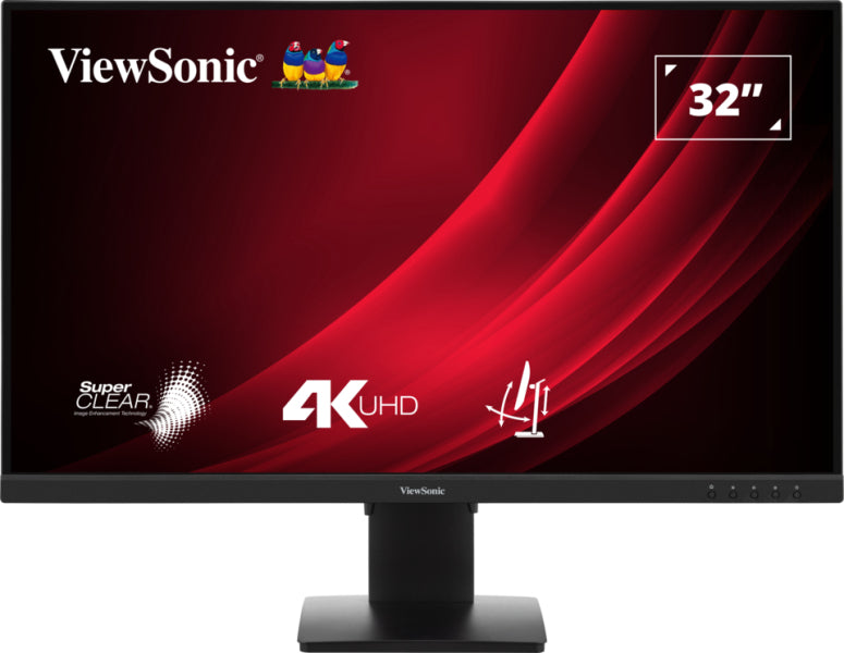 Viewsonic VG3208-4K Computerbildschirm 81,3 cm (32") 3840 x 2160 Pixel 4K Ultra HD LED Schwarz
