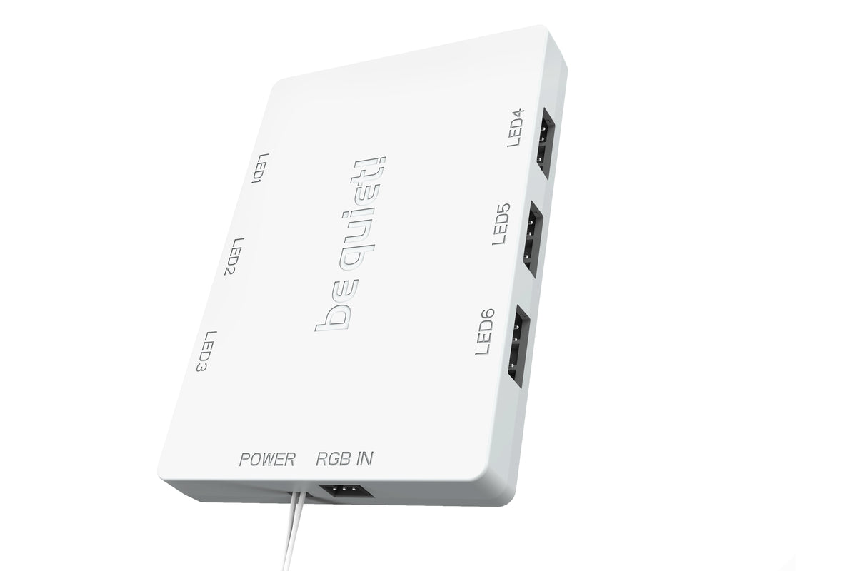 be quiet! 140mm be quiet! LIGHT WINGS White PWM Triple-Pack – Ansicht 6