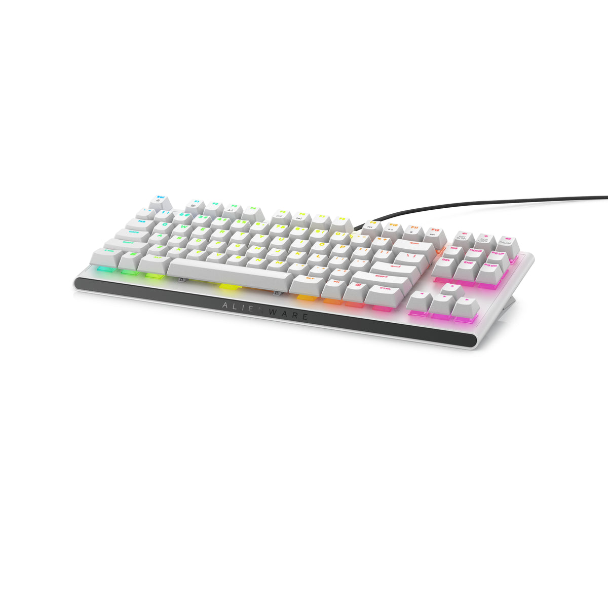 Alienware AW420K Tastatur Gaming USB QWERTY US International Weiß