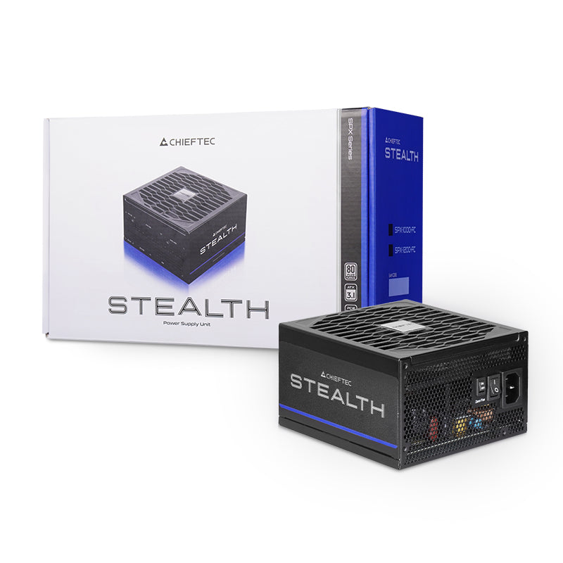 Chieftec Stealth Serie SPX-1200-FC Netzteil Schwarz