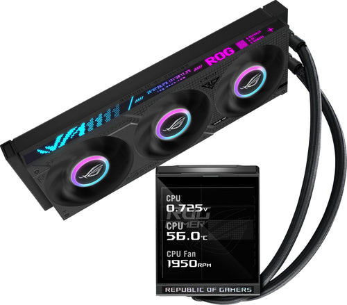 Asus ROG STRIX LC IV 360 ARGB LCD AiO-Wasserkühlung - 360mm, schwarz