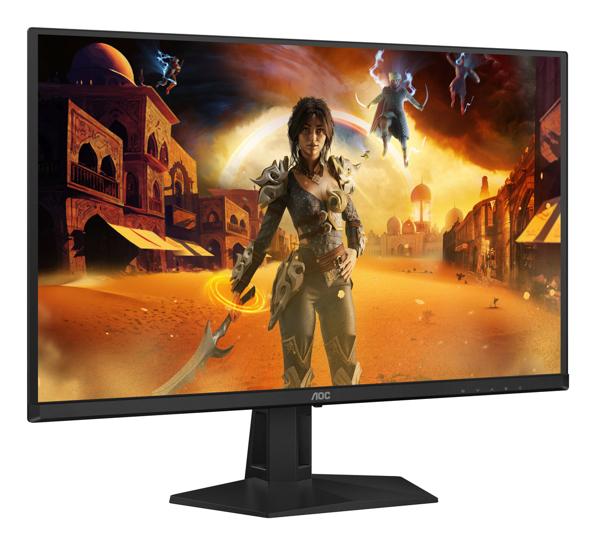 AOC G4 Q27G41ZDF Computerbildschirm 67,3 cm (26.5") 2560 x 1440 Pixel Quad HD QD-OLED Schwarz, Rot