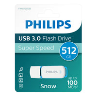 Philips FM51FD75B USB-Stick 512 GB USB Typ-A 3.2 Gen 1 (3.1 Gen 1) Weiß