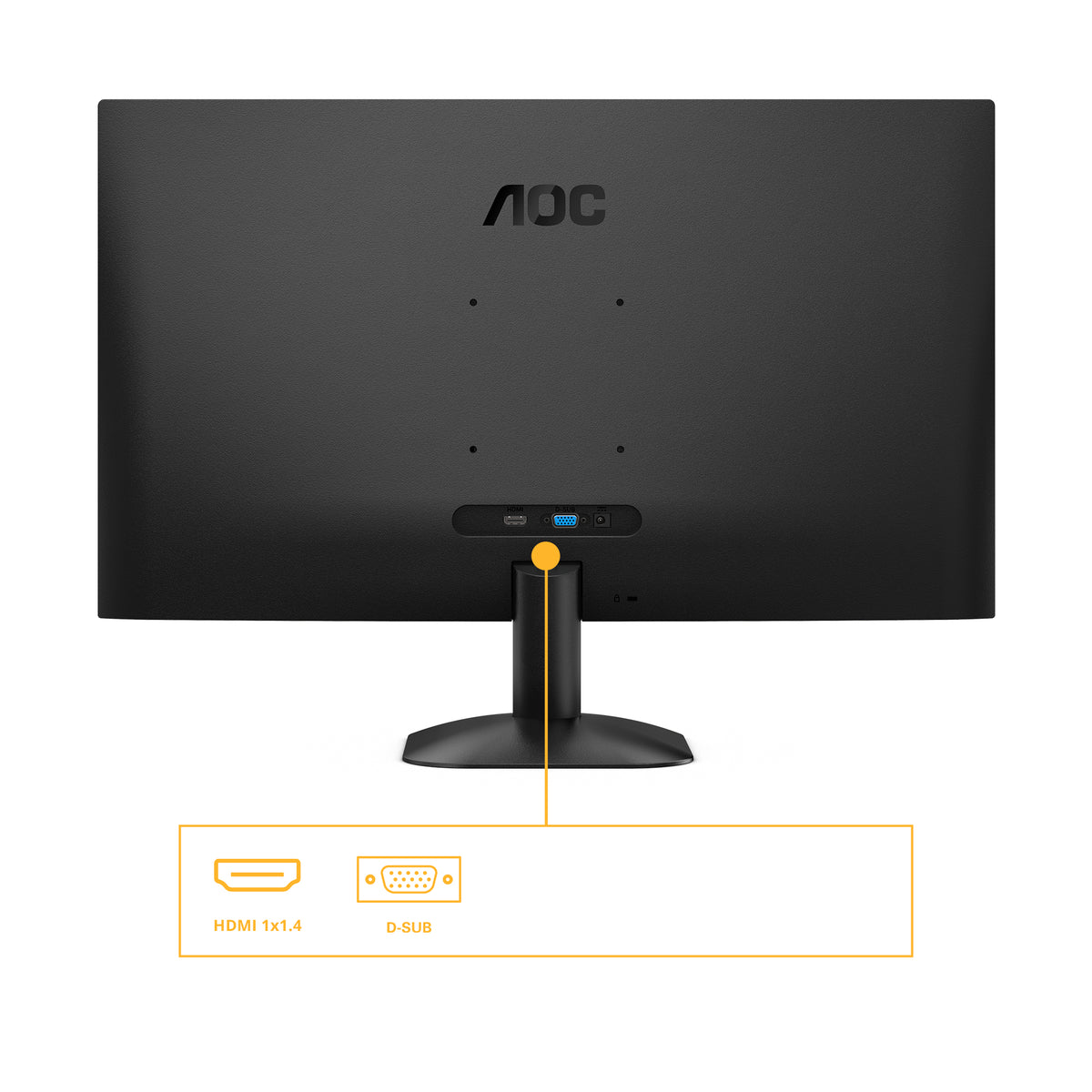 AOC B3 27B31H Computerbildschirm 68,6 cm (27") 1920 x 1080 Pixel Full HD Schwarz