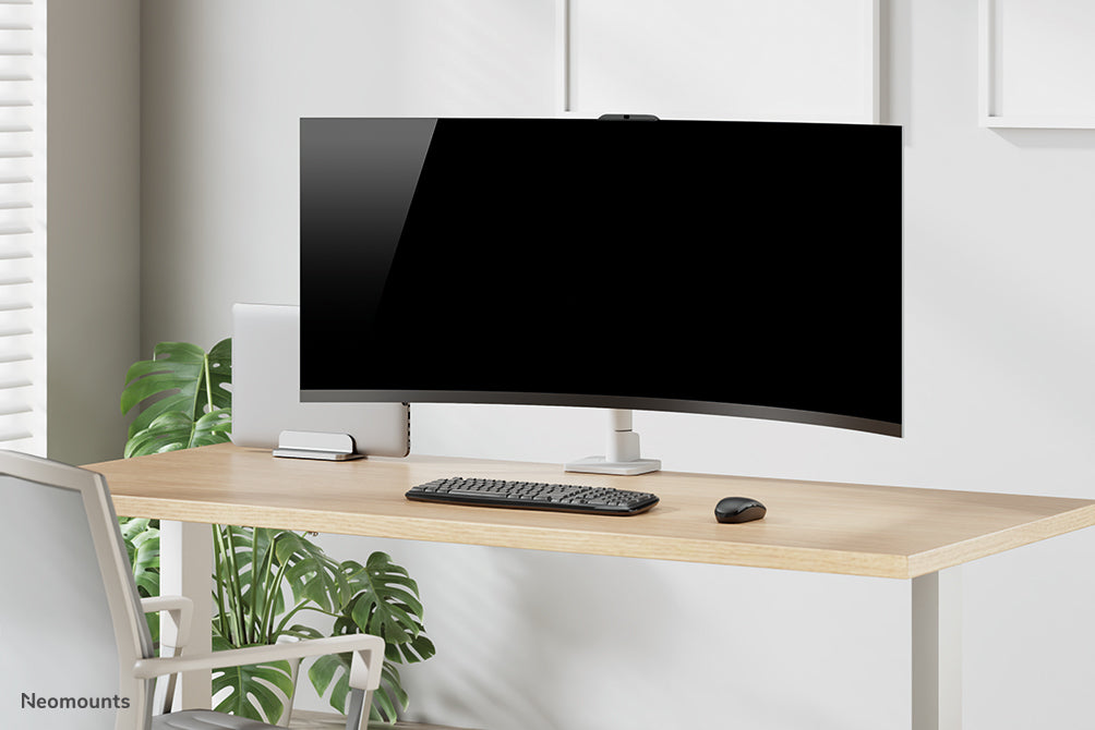 Neomounts DS70S-950WH1 Monitorarm 17-49" - Gasfeder - Topfix - 180°-Stopp