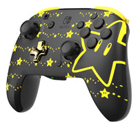 PDP REMATCH GLOW Schwarz, Gelb Gamepad Analog / Digital Nintendo Switch, Nintendo Switch OLED