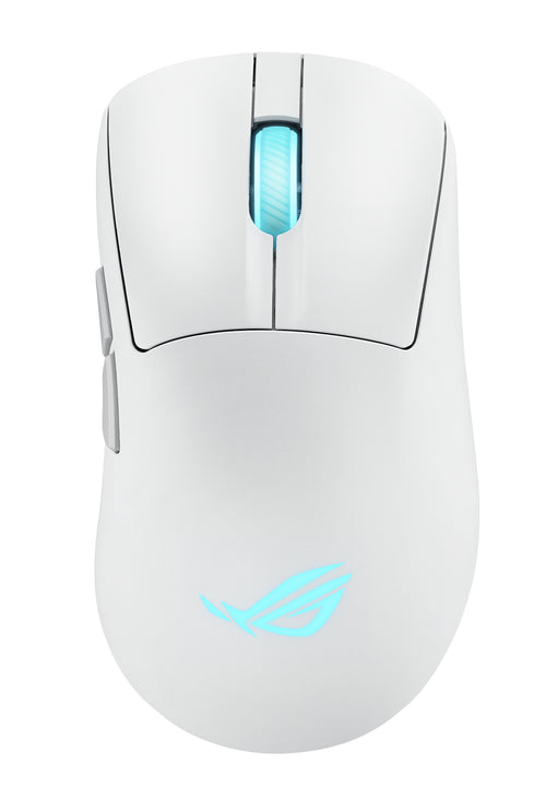 ASUS ROG Keris II Origin WHT Maus Gaming rechts RF Wireless + Bluetooth + USB Type-A Optisch 42000 DPI